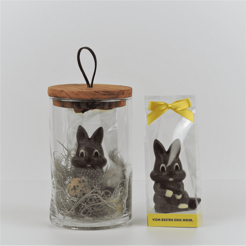 Startseite-Osterhase Kickboarder im Glas - mit Deckel aus Olivenholz von Holzlaebe- Startseite-Osterhase Kickboarder im Glas - mit Deckel aus Olivenholz von Holzlaebe-