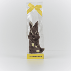 Startseite-Osterhase Kickboarder im Glas - mit Deckel aus Olivenholz von Holzlaebe-