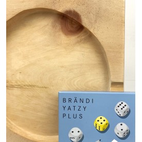 Spielbrett mit Yatzy Plus von Brändi